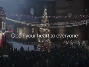 FRANKIE’S HOLIDAY : APPLE DECLARES WE SHOULD LOVE EVERYONE…INCLUDING MONSTROUS TRANSHUMANS